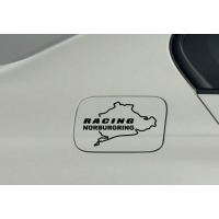 Наклейка на кришку бензобака ARB 3D TUNING STUDIO Racing Nurburgring 150х92х0.070мм
