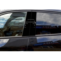 Накладки наліпки на стойки дверей авто ARB 3D TUNING STUDIO Машина 500х220х0.15мм=2штуки