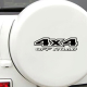 Наклейка на авто 4x4 off road 380х120х0.060мм 