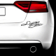 Наклейки на дзеркала бампер Limited edition 200х60х0.060мм=2штуки