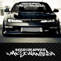 Наклейка на лобове скло ARB 3D TUNING STUDIO Need for speed most 810х220х0.080мм