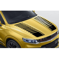 Смуги на капот ARB 3D TUNING STUDIO Штрих 950х200х0.070мм=2штуки