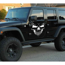Наклейка на авто ARB 3D TUNING STUDIO Череп 480х550х0.070мм