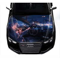 Наклейка на капот ARB 3D TUNING STUDIO Аніме 1500х1200х0.080мм