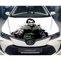 Наклейка на капот ARB 3D TUNING STUDIO Джокер ДЖ 1500х1200х0.080мм