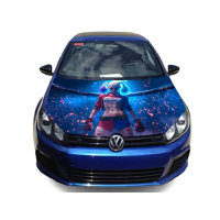 Наклейка на капот ARB 3D TUNING STUDIO Харлей квін бокс 1500х1200х0.15мм
