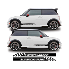 Смуги на двері авто ARB 3D TUNING STUDIO  Supercharged 980x100x0.070мм=2штуки