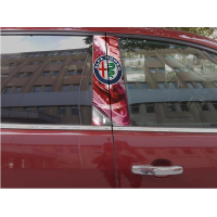 Накладки наклейки на стійки дверей авто ARB 3D TUNING Альфа ромео 500х220х0.15м