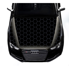 Наклейка на капот ARB 3D TUNING STUDIO Соти чорні УФ 1500х1200х0.080мм