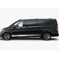 Смуги на Мерседес ARB 3D TUNING STUDIO Віто довга база W 1180х120х0.080мм=4штуки
