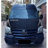 Наклейка на капот мікроавтобуса ARB 3D TUNING STUDIO Метал карбон 1800х1040х0.080мм