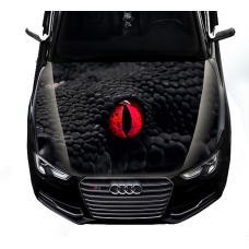 Наклейка на капот ARB 3D TUNING STUDIO Змія око 1500х1200х0.080мм