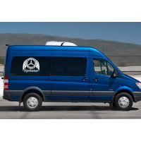 Наклейка на капот бік вікно ARB 3D TUNING STUDIO Мерседес Спринтер 530х490х0.070мм=1штука