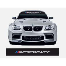Наклейка на лобове скло БМВ ARB 3D TUNING STUDIO M performance 1350х210х0.150мм