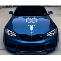 Наклейка смуги на капот ARB 3D TUNING STUDIO Соти 590х340х0.070мм