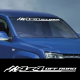 Наклейка на лобове скло 4х4 off road 960х85х0.070мм