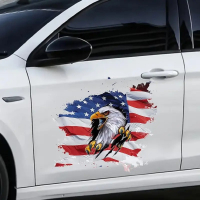 Наклейка на авто ARB 3D TUNING STUDIO Прапор США орел 380х380х0.15мм