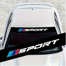 Наклейка на лобове скло ARB 3D TUNING STUDIO Спорт Sport 1350х210х0.15мм