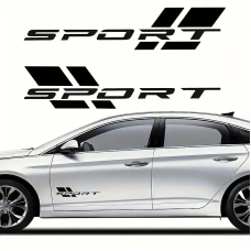 Наклейки на двері авто ARB 3D TUNING STUDIO Спорт 410х90х0.070мм=2штуки