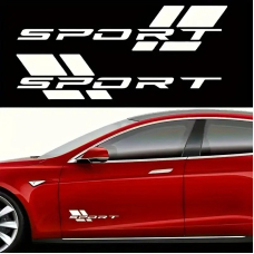 Наклейки на двері автомобіля ARB 3D TUNING STUDIO Спорт 410х90х0.070мм=2штуки