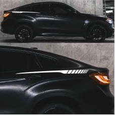 Смуги на крила авто ARB 3D TUNING STUDIO універсальні спортивні Б 1400х70х0.070мм=2штуки