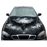 Наклейка на капот авто Ланос ARB 3D TUNING STUDIO Бетмен 1480х13780х0.080мм
