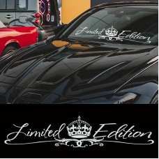 Наклейка на лобове або заднє скло ARB 3D TUNING STUDIO Limited edition 600х130х0.070мм