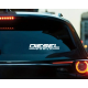 Наклейка на бампер скло авто Diesel power 220х40х0.070мм