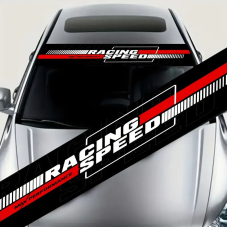 Наклейка на лобове скло ARB 3D TUNING STUDIO Racing speed 1300х200х0.15мм