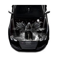 Наклейка на капот ARB 3D TUNING STUDIO Архангел воїн меч 1500х1200х0.15мм