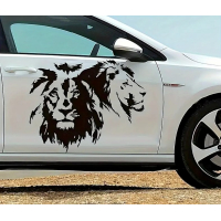 Наклейка на двері авто ARB 3D TUNING STUDIO Леви 420х490х0.075мм