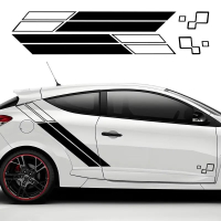 Смуги на бік авто ARB 3D TUNING STUDIO чорні 1320х168мм=2шт+250х145мм=2шт