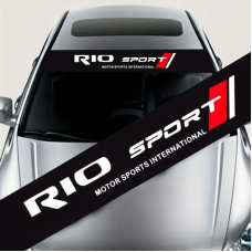 Наклейка на лобове скло ARB 3D TUNING STUDIO КІА РІО 1350х190х0.15мм