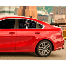 Наклейки на бокове скло авто ARB 3D TUNING STUDIO Монашка740х500мм=2штуки