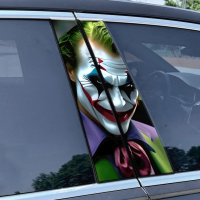 Наклейки на стійки дверей авто ARB 3D TUNING STUDIO Джокер  КЛ 500х220х0.15мм=2штуки