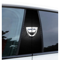 Наклейки на стійки дверей авто ARB 3D TUNING STUDIO Дачіа 500х220х0.15мм=2штуки
