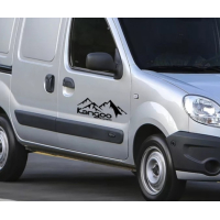 Наклейки на двері авто ARB 3D TUNING STUDIO Кенго Експрес 400х150х0.075мм=2штуки