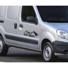 Наклейки на двері авто ARB 3D TUNING STUDIO Кенго Експрес 400х150х0.075мм=2штуки