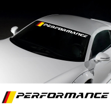 Наклейка на лобове або заднє скло ARB 3D TUNING STUDIO Performance 920х80х0.15мм