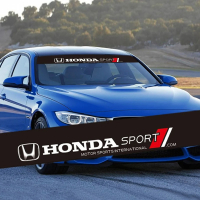 Наклейка на лобове скло ARB 3D TUNING STUDIO Хонда спорт 1350х200х0.15мм