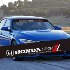 Наклейка на лобове скло ARB 3D TUNING STUDIO Хонда спорт 1350х200х0.15мм