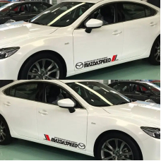 Наклейки на двері авто ARB 3D TUNING STUDIO Мазда Ч 750х95х0.075мм=2штуки