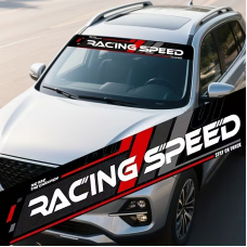 Наклейка на лобове скло ARB 3D TUNING STUDIO Racing speed 1350х200х0.15мм