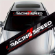 Наклейка на лобове скло Racing speed 1350х200х0.15мм