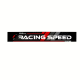 Наклейка на лобове скло Racing speed 1350х200х0.15мм