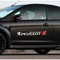 Наклейки на авто ARB 3D TUNING STUDIO Пежо мотор спорт 550х250х0.15мм=2штуки