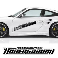 Наклейка на двері авто ARB 3D TUNING STUDIO Need for speed underground 900х120х0.075мм