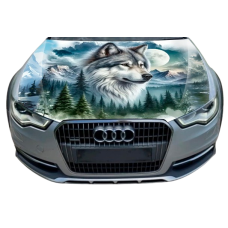Наклейка на капот ARB 3D TUNING STUDIO Вовк природа 1500х1200х0.150мм
