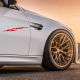 Наклейка на авто Powers racing 300х55х0.150мм