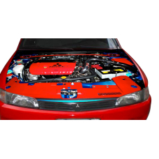 Наклейка на капот 3D TUNING STUDIO двигун на Міцубіші R1250х1520х0.080мм